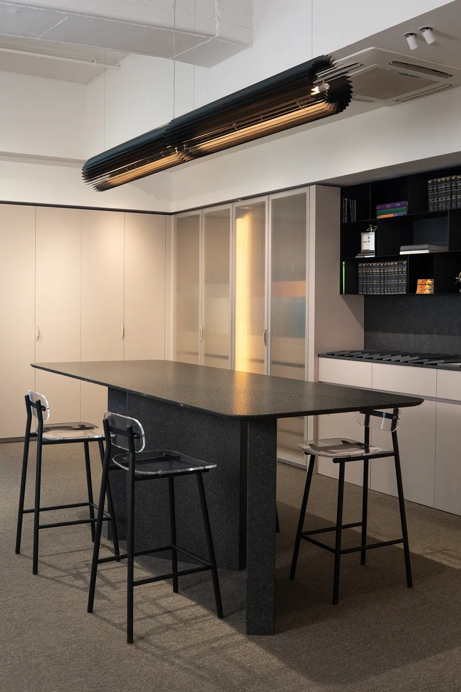 Showroom catalog area