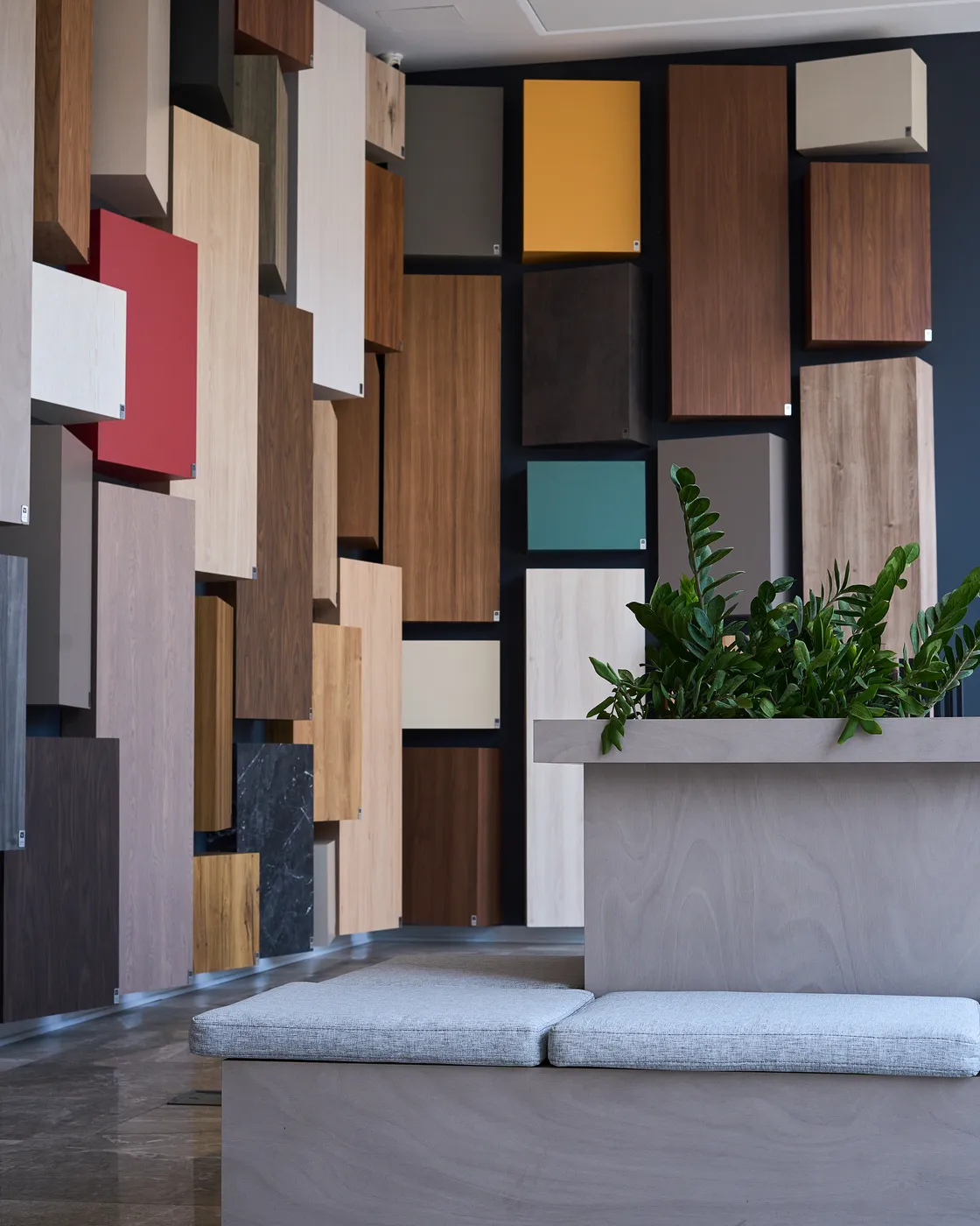 Showroom catalog area