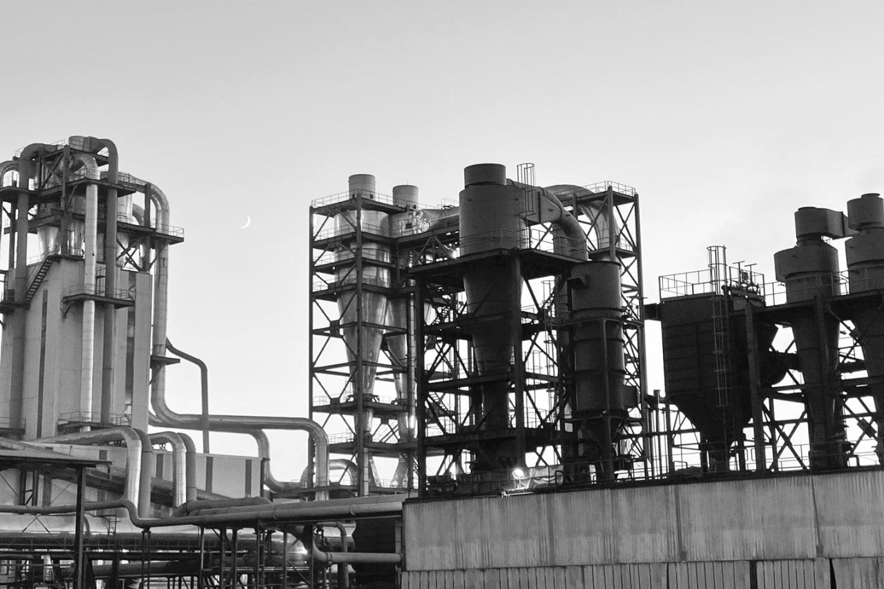 Abstract architectural render